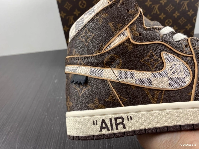 LV OFF-WHITE 1 x Jordan Air 1108